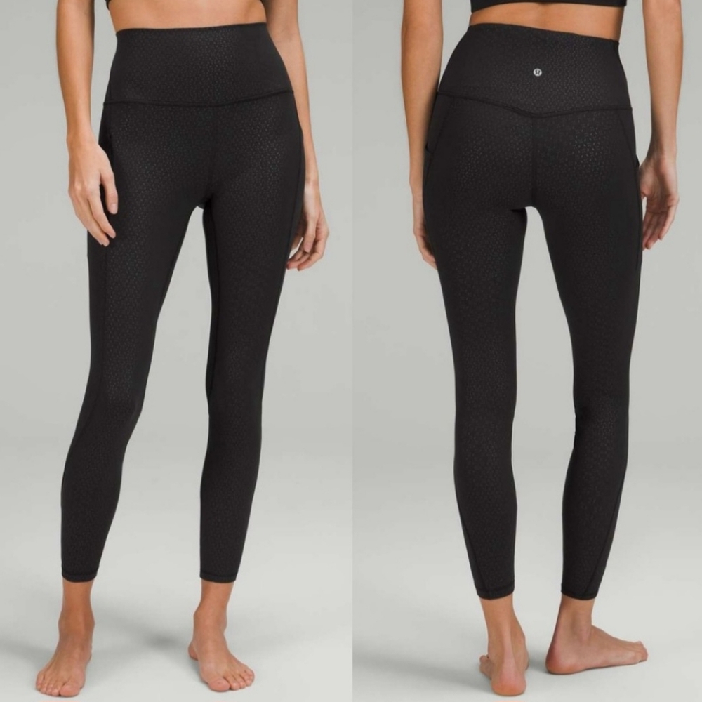 lululemon Align High-Rise Pant Gradiate Geo Emboss Black